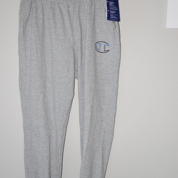 Champion Gray Mens Sweatpants NWT 2XL - Picture 3 of 4